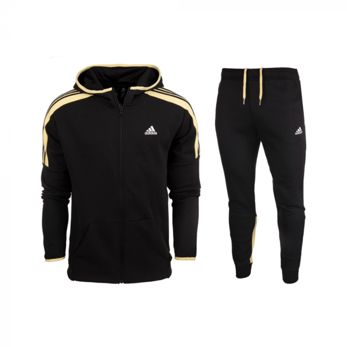 TUTA FELPA FULL ZIP CAPPUCCIO COLORBLOCK [1]