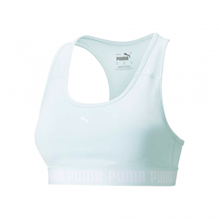 Bustiere & Antrenament - Mid Impact Puma Strong Bra Pm Nitro Blue - 521599-20