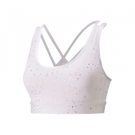 Bustiera antrenament Puma Mid Impact Stardust Crystalline Bra Lave [0]