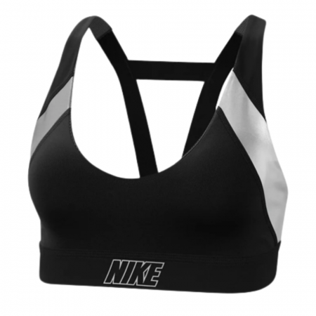 Bustiere & Antrenament - Nike Indy Metallic Logo Bra - CT6710-010