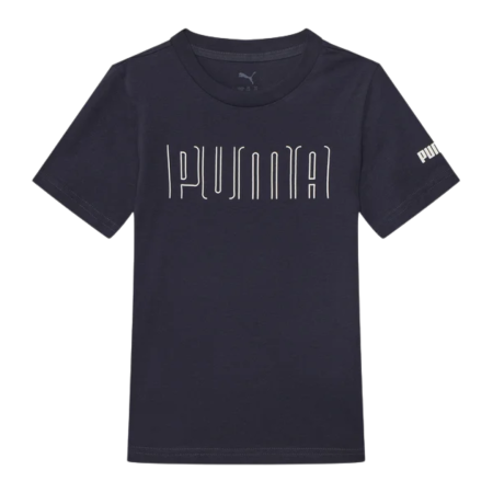 NeoSysApi - PUMA SPORT Graphic Tee B New Navy 685850-16