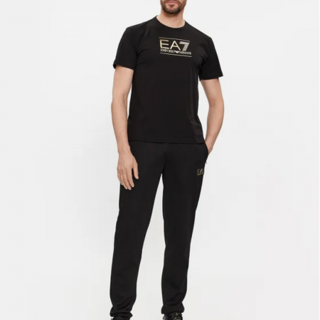 T-Shirt Manica Corta Cotone Pima Cotton Big Logo - Gold Label [3]