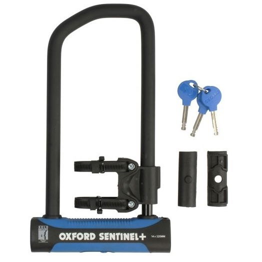 Antifurt Bicicleta Oxford Sentinel Pro U-Lock 320mm x 177mm Otel Negru LK325 [1]