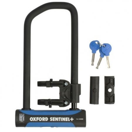 Antifurt Bicicleta Oxford Sentinel Pro U-Lock 320mm x 177mm Otel Negru LK325 [0]