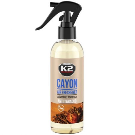 Odorizanti auto - K2 Cayon Odorizant Cu Pulverizator Anti Tabacco 250ML M117AT