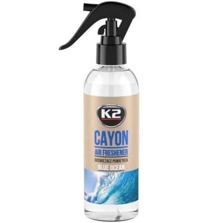 Odorizanti auto - K2 Cayon Odorizant Cu Pulverizator Blue Ocean 250ML M117BO