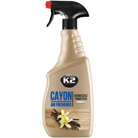 Odorizanti auto - K2 Cayon Odorizant Spray Vanilla 700ML M115VM