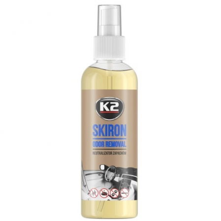 Odorizanti auto - K2 Skiron Solutie Eliminare Mirosuri 250ML V023