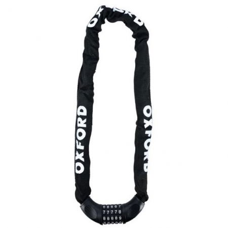 Lant Antifurt Cu Cod Bicicleta Otel Negru Oxford LK111 [1]