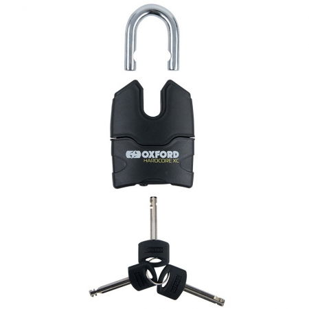 Lant Antifurt Moto Oxford Hardcore XC13 Chain Lock 13mm Sq x 1.5m Otel Negru LK171 [1]