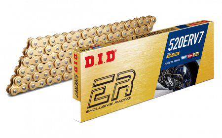 Lanturi de transmisie - Lant transmisie curse Exclusive D.I.D Chain 520ERV7 120 zale Gold/Gold