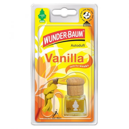 Odorizanti auto - Odorizant auto sticluta Wunder-Baum VANILLA