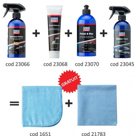 Lichid parbriz - Pachet întreținere exterior auto