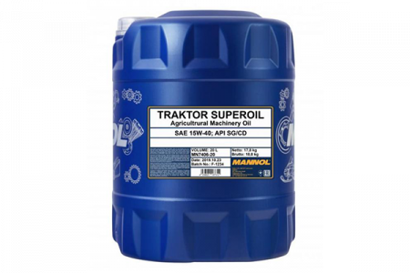 Ulei motor - Ulei Mannol Traktor Superoil 15W-40- 20L