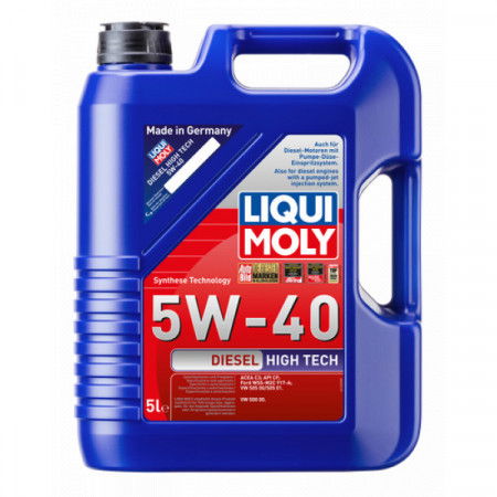 5W-40 - Ulei motor Liqui Moly diesel HIGHTECH 5W-40 (2696) 5L