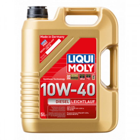 Ulei motor - Ulei motor Liqui Moly diesel Leichtlauf 10W 40 (1387)(21315) 5L