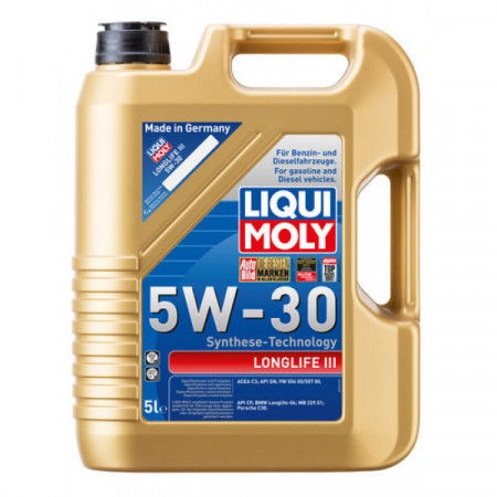 5W-30 - Ulei motor Liqui Moly Longlife III 5W-30 (20822) 5L