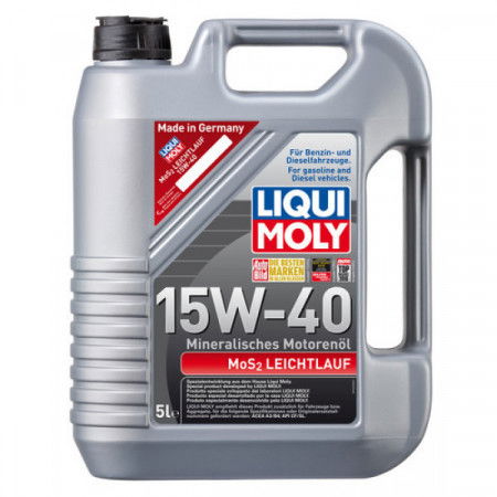 Ulei motor - Ulei motor Liqui Moly MOS2 Leichtlauf 15W-40 (2193) (2571) 5L