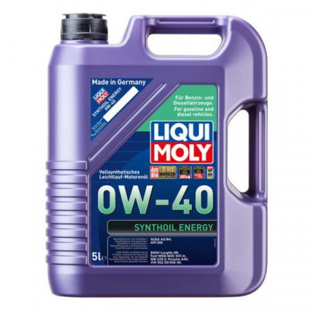 Ulei motor - Ulei motor Liqui Moly Synthoil ENERGY 0W-40 (1361) (9515) 5L