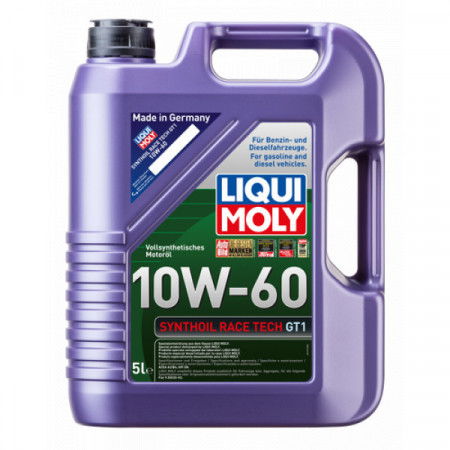 Ulei motor - Ulei motor Liqui Moly Synthoil RACE TECH GT1 10W-60 (1391) (8909) 5L
