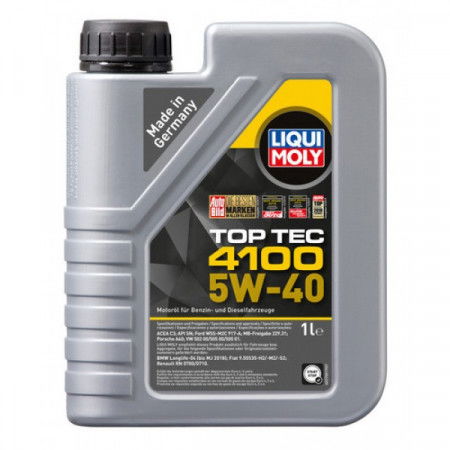 5W-40 - Ulei motor Liqui Moly Top Tec 4100 5W-40 (3700) (2682) (9510) 1L