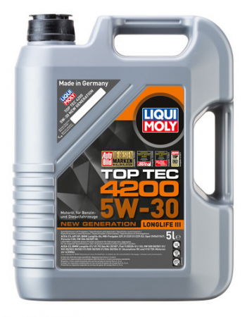Ulei motor - Ulei motor Liqui Moly Top Tec 4200 5W-30 (3707) (2693) (8973) 5L