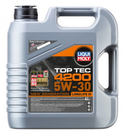 Ulei motor - Ulei motor Liqui Moly Top Tec 4200 5W-30 (3715) 4L
