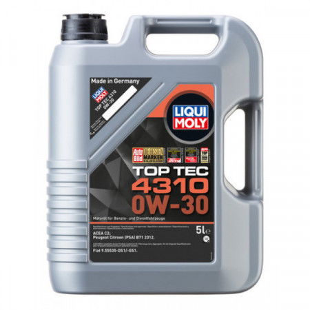 Ulei motor - Ulei motor Liqui Moly Top Tec 4310 0W30 5L 2362