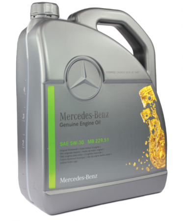 5W-30 - Ulei motor Mercedes Original MB 229.51 5W30 5L