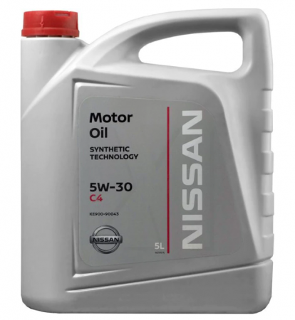 5W-30 - Ulei motor NISSAN Fully Synthetic Motor Oil C4 DPF 5W30 KE90090043 5L