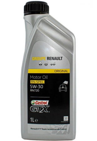 5W-30 - Ulei motor Renault - Castrol GTX RN0720 5W30 1L