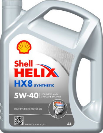 5W-40 - Ulei motor SHELL Helix HX8 Synthetic 5W40 4 L