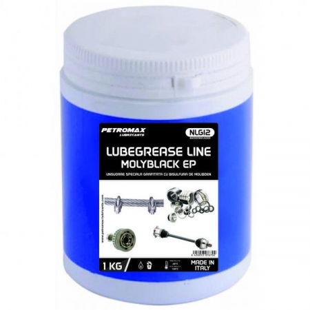 Vaselina - Unsoare NLGI 2 Petromax Lubgrease MOLYBLACK EP 1KG