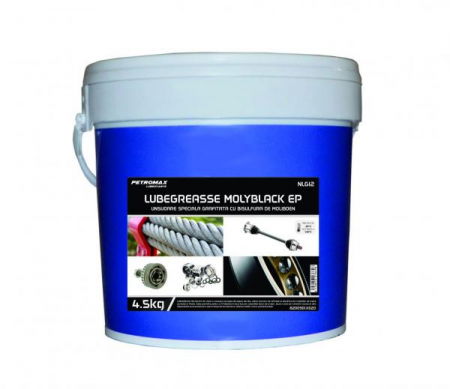 Vaselina - Unsoare NLGI 2 Petromax Lubgrease MOLYBLACK EP 4.5KG
