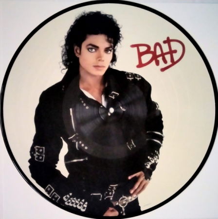 Pop - Michael Jackson- Bad (Picture ), (Disc Vinil)