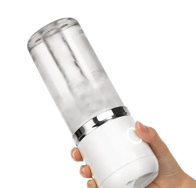 RESIGILAT - Mini Blender Portabil STARCREST SB-GN04WH,  Multifunctional, Auto-curatare, Capacitate 380ml, 4 Lame 3D, Putere 18.000 rpm, Alb [3]