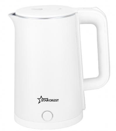 Fierbatoare - RESIGILAT - Fierbator STARCREST SK-3018WH, 1500 W, Capacitate 1.8 L, Oprire automata, Alb