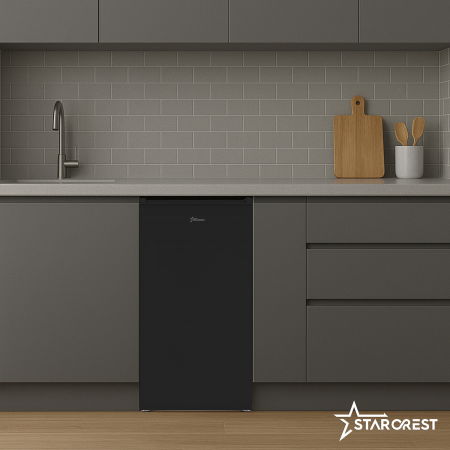 Frigider cu o usa STARCREST SF-83BK-E, Clasa E, Capacitate 83L, Iluminare interioara, Compartiment gheata, H 85 cm, Negru [4]