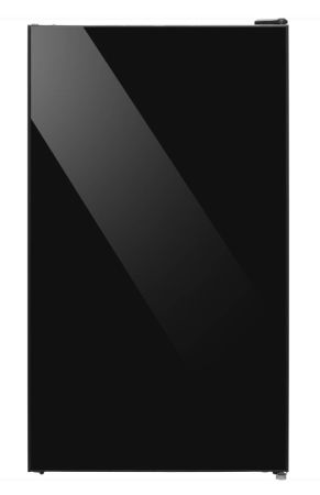 Frigidere cu o usa - Frigider cu o usa STARCREST SF-91GLS-BKE, Clasa E, Capacitate 91L, Iluminare interioara, H 83 cm, Sticla Neagra