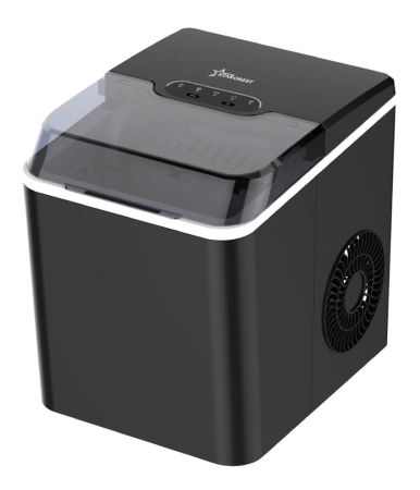 Aparate de vidat - Masina de facut cuburi de gheata STARCREST SIM-1024BK, Capacitate 10Kg/24h, Doua dimensiuni