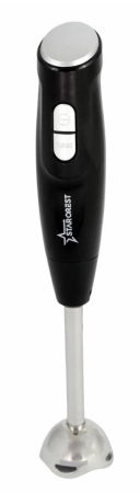 Blendere - Mixer vertical STARCREST SBL-1007, 1000 W, 2 viteze, Functie Turbo, Negru / Inox