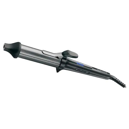 Ondulatoare - Ondulator de par Remington 2 in 1 Curls CI67E1, Invelis ceramic, Control temperatura, Diametru cilindru 25-38 mm, 150-200°C, Negru