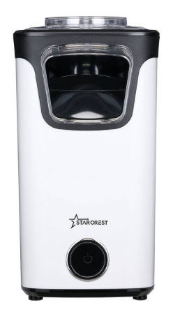 Aparate de preparat desert - Aparat pentru popcorn STARCREST SPM-1100WH, 1100 W, Alb/Negru