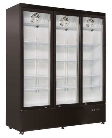 Vitrine frigorifice - Vitrina frigorifica profesionala STARCREST SPS-3D1298, 1230 L, 0-10℃, Display Temperatura, Panou comanda Digital, Iluminare LED, H 212 cm