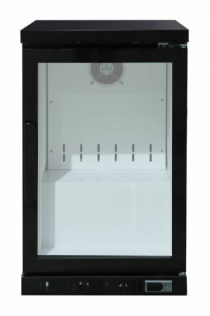 Vitrine frigorifice - Vitrina frigorifica profesionala STARCREST SBBC-1DBK, 88 L, 0-10℃, Display Temperatura, Panou comanda Digital, Iluminare LED, H 86 cm
