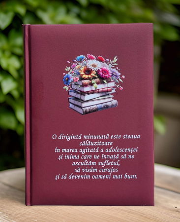 Idei de cadouri - Agenda personalizata- cadou pentru diriginta