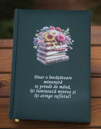 Idei de cadouri - Agenda personalizata- cadou pentru invatatoare-2