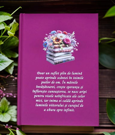 Idei de cadouri - Agenda personalizata- cadou pentru invatatoare-5