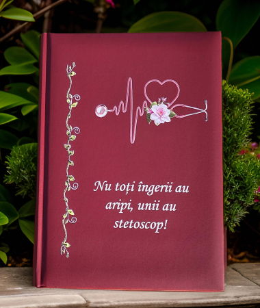 Idei de cadouri - Agenda personalizata- mesaj pentru medici-4