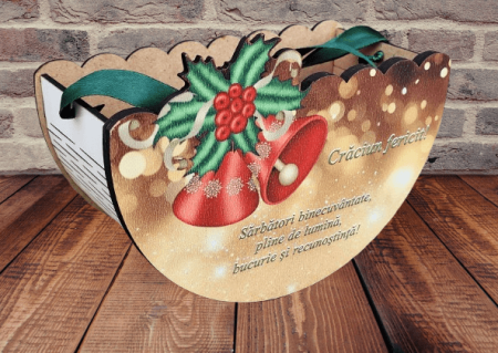 Idei de cadouri - Cutie personalizata pentru dulciuri si aranjamente de Craciun-6